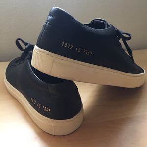 Men’s Common Project Achilles Black Size 9